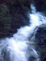 Uno spettacolo le cascate artificiali di Fondra aperte per servizio del canale Enel Carona-Bordogna il 23 aprile 09 - FOTOGALLERY